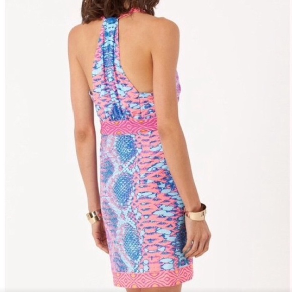 Hale Bob Adelaide Python Print Jersey Dress - Picture 3 of 10